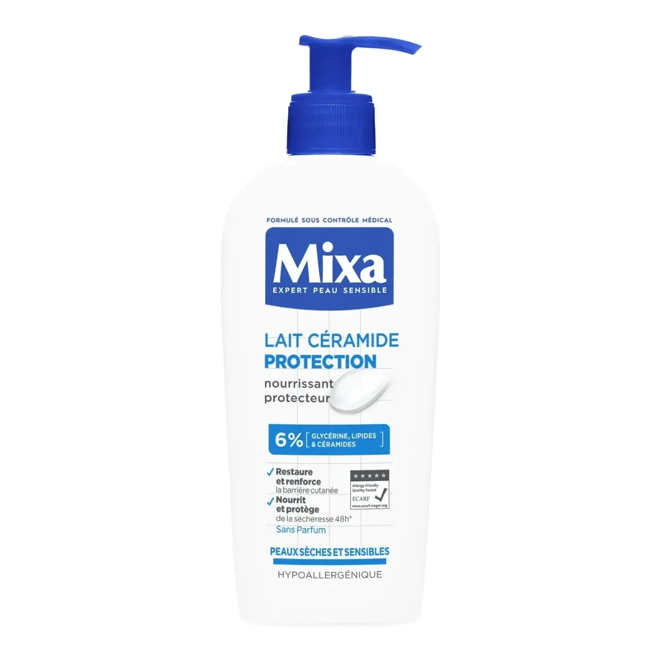 Lait corps céramide protection anti-sécheresse sévère