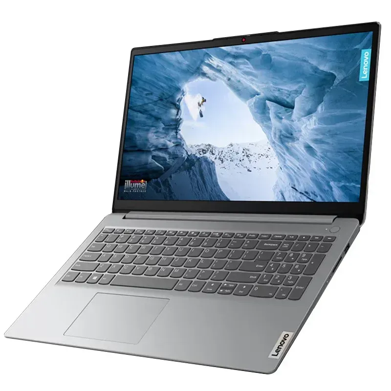 PC Portable 15.6" Lenovo IdeaPad 1 Intel Celeron 8 Go RAM 256 Go SSD  Windows 11 Gris