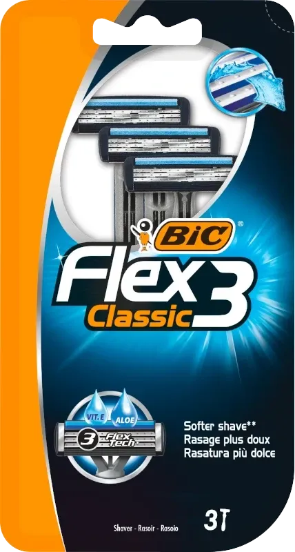 Rasoirs jetables 3 lames Flex3
