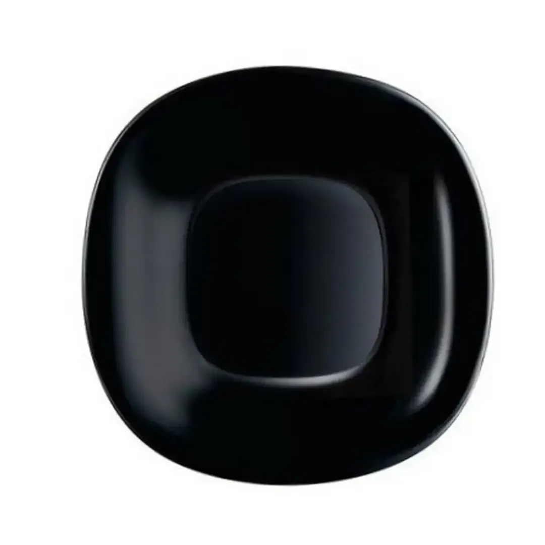 Assiette à dessert carine noir Ø19cm