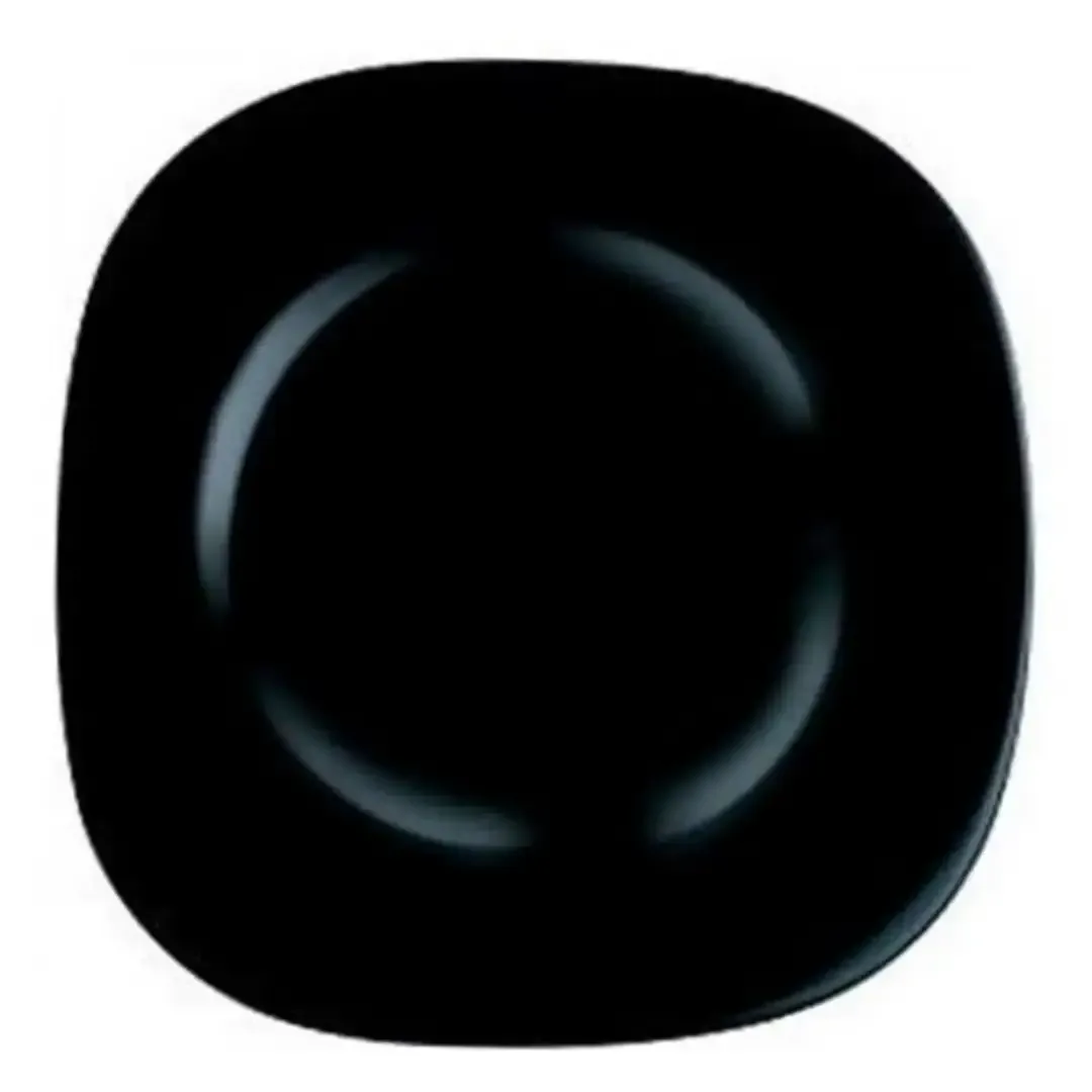 Assiette plate carine noirØ26cm