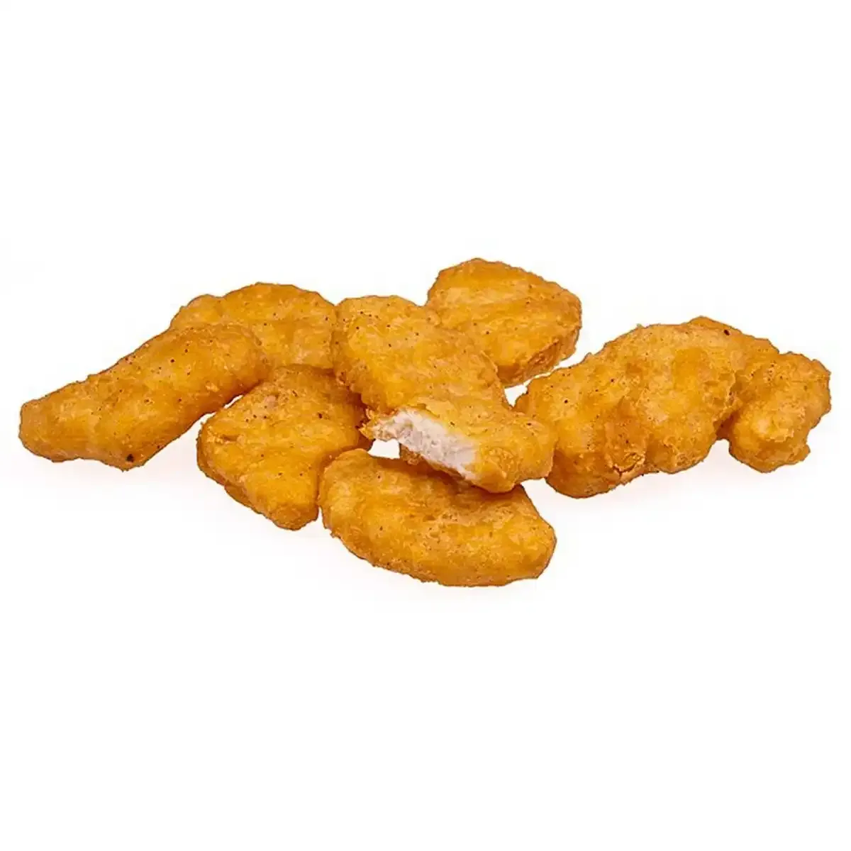 Chicken nuggets panés
