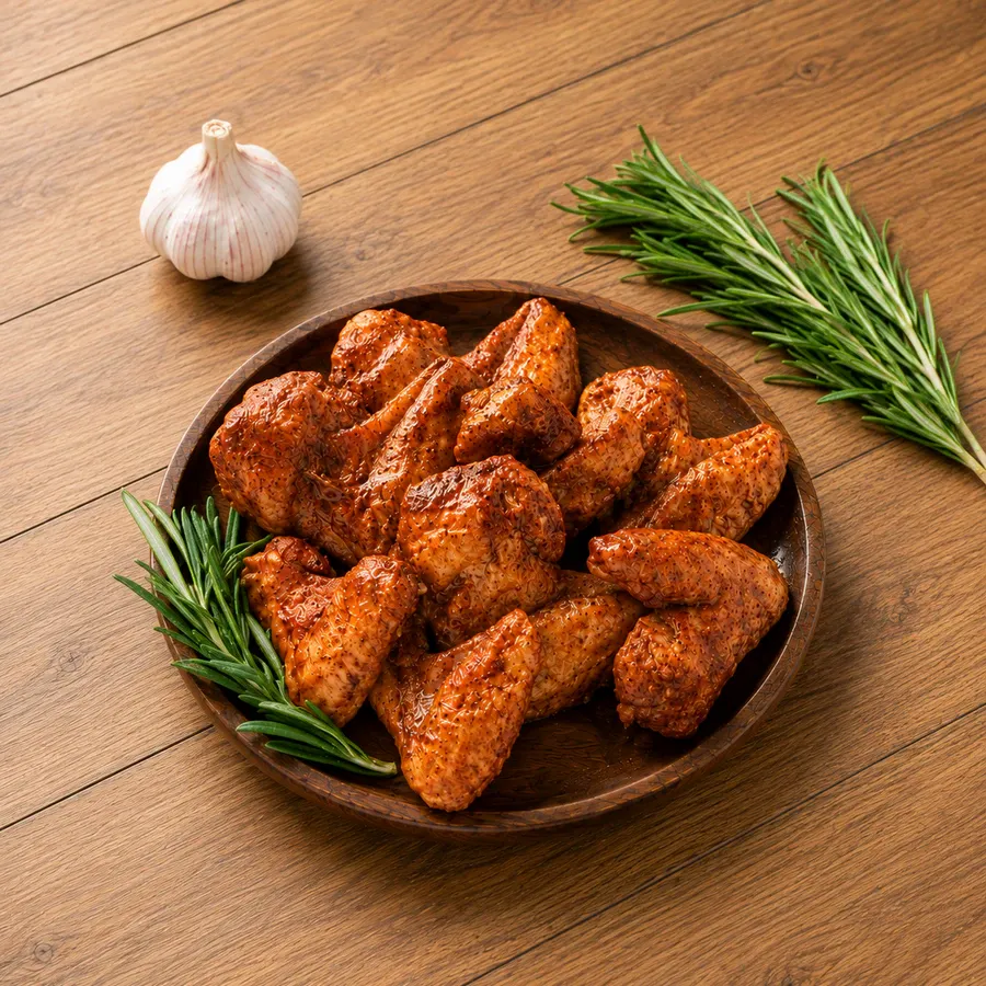 Ailes de poulet marinées à la tunisienne