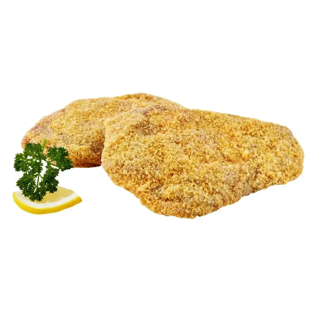 Escalope de poulet panée
