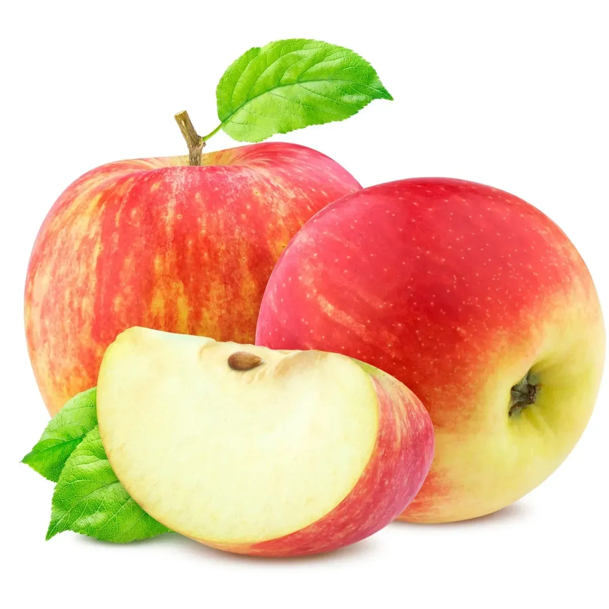 Pomme rouge grand calibre