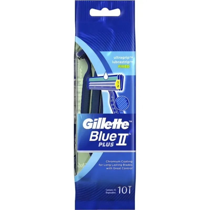 Rasoirs jetables Blue II Plus 2 lames