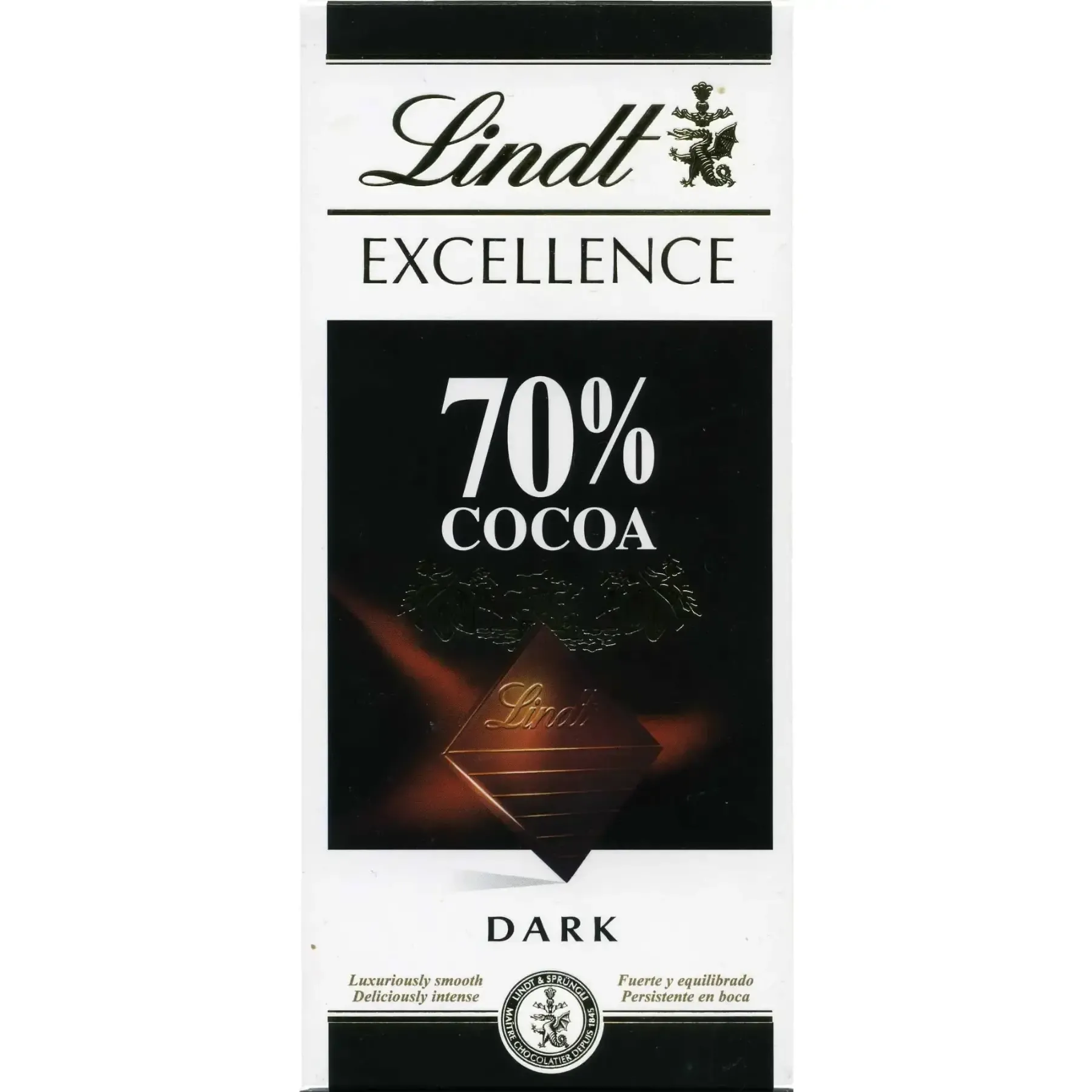 Chocolat excellence dark 70% cacao