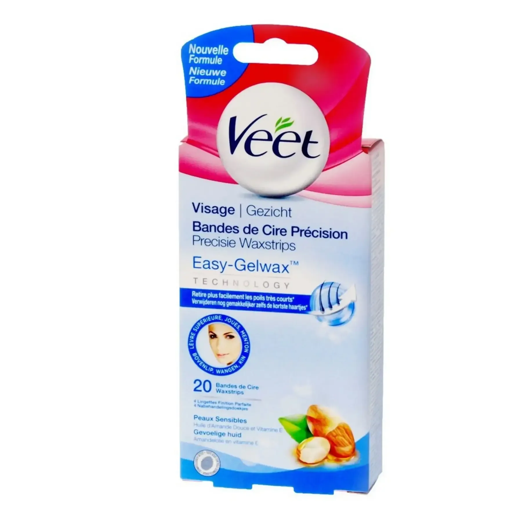 Bandes de cire dépilatoire précision