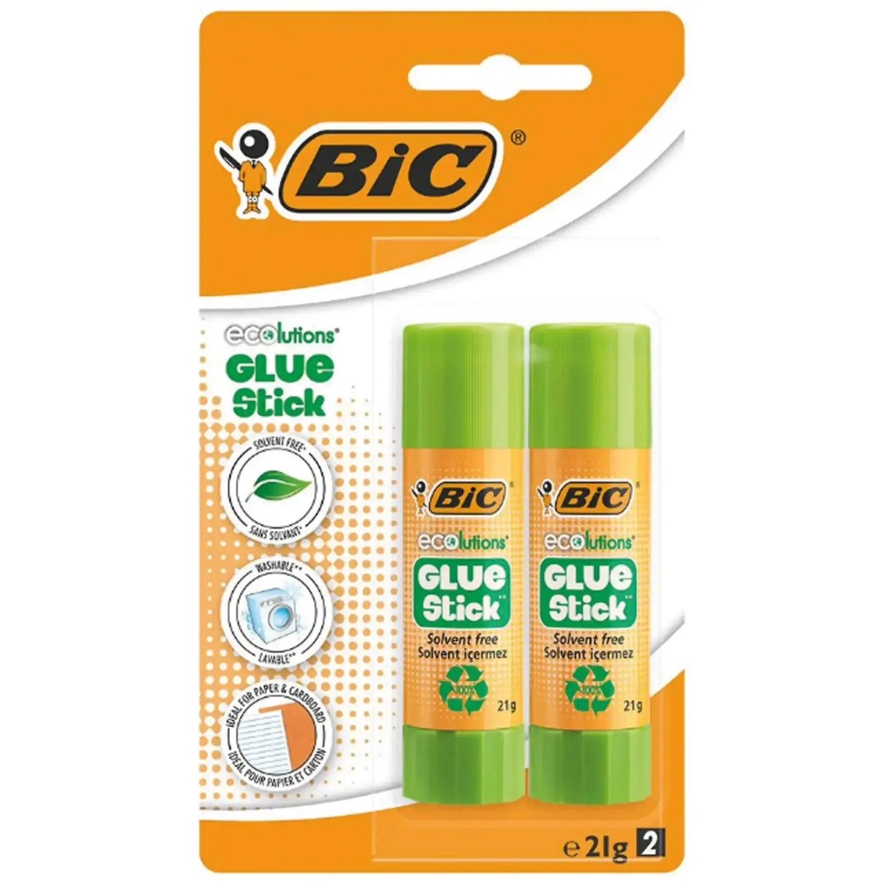 2 Bâtons de colle Ecolutions