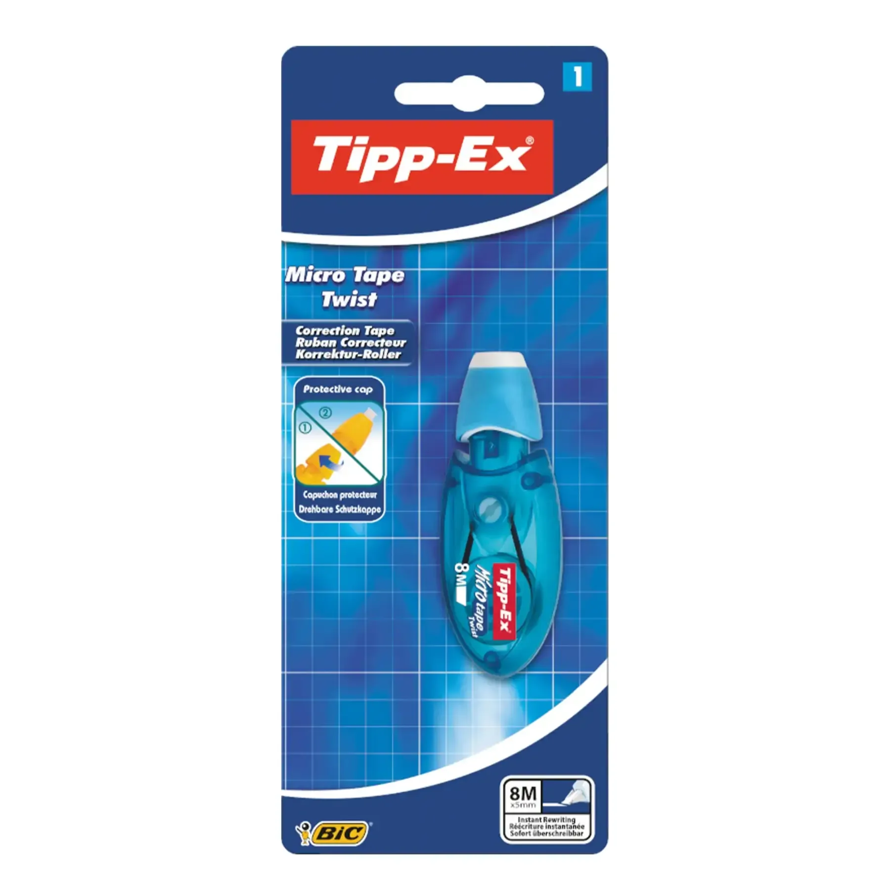 Blister de ruban correcteur Tipp-Ex
