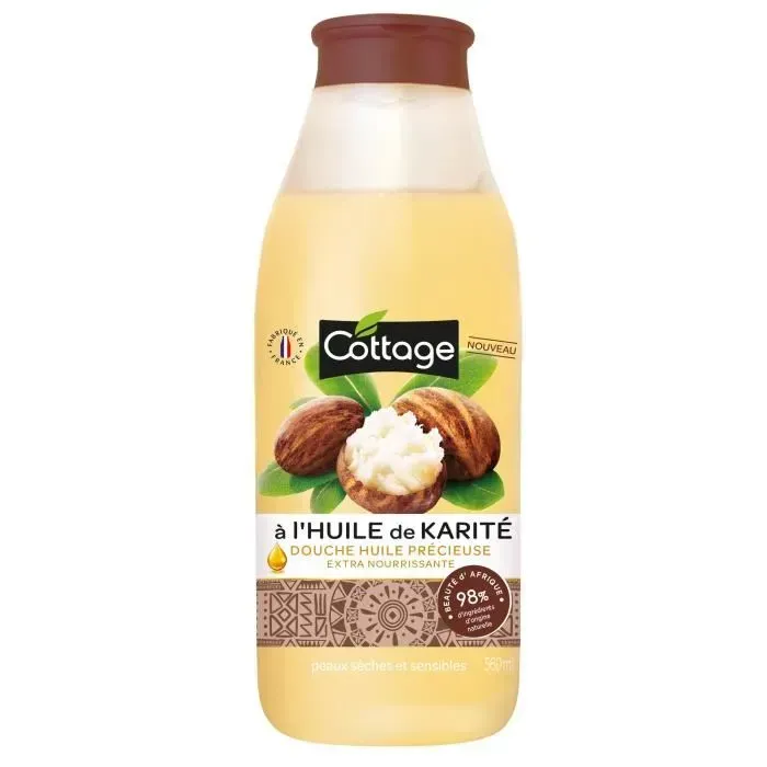 Gel douche à l'huile de karité