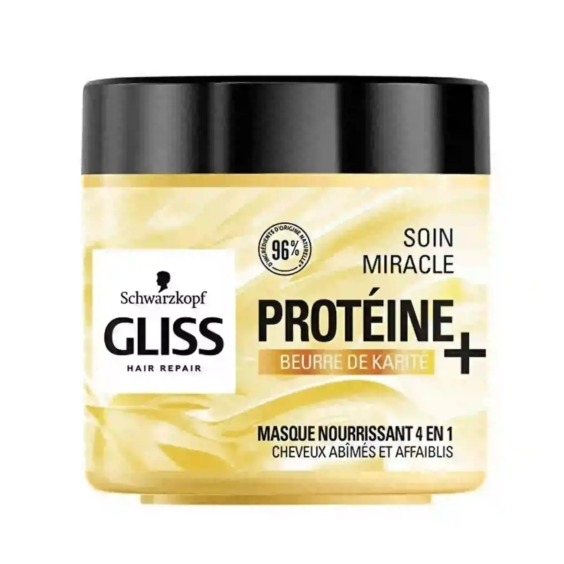Masque capillaire 4 en 1 Beurre de karité Protéine+