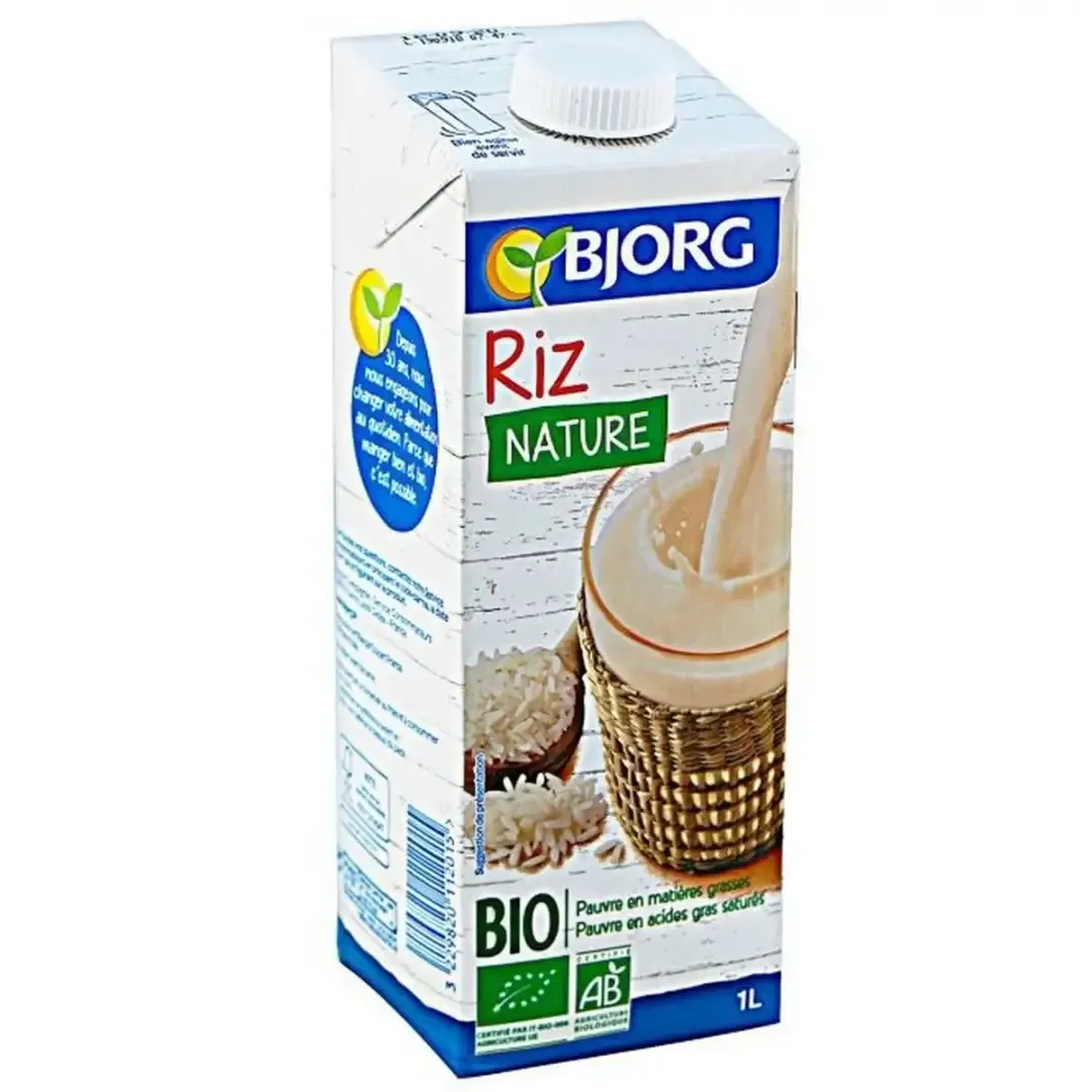Boisson végétale riz bio
