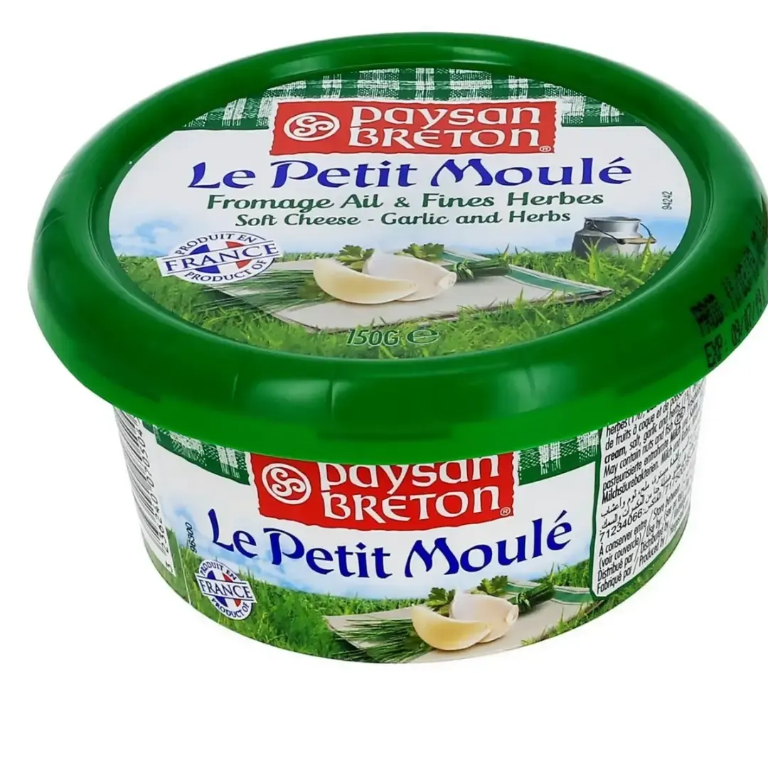 Fromage Le Petit Moulé à l'ail & aux fines herbes