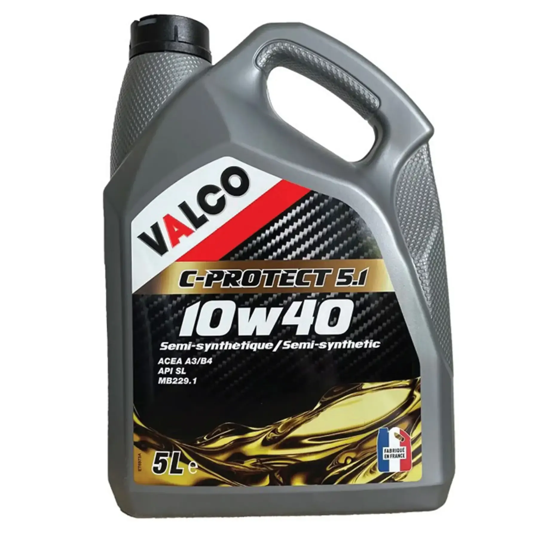 Lubrifiant 10W40 5L VALCO