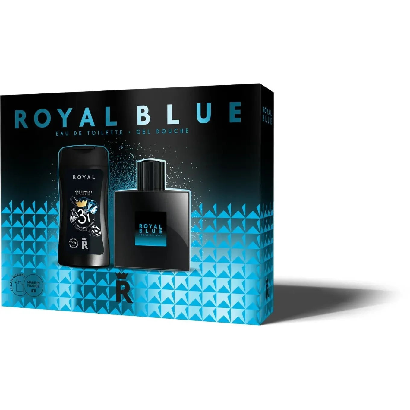 Coffret Beauté royal blue pour homme