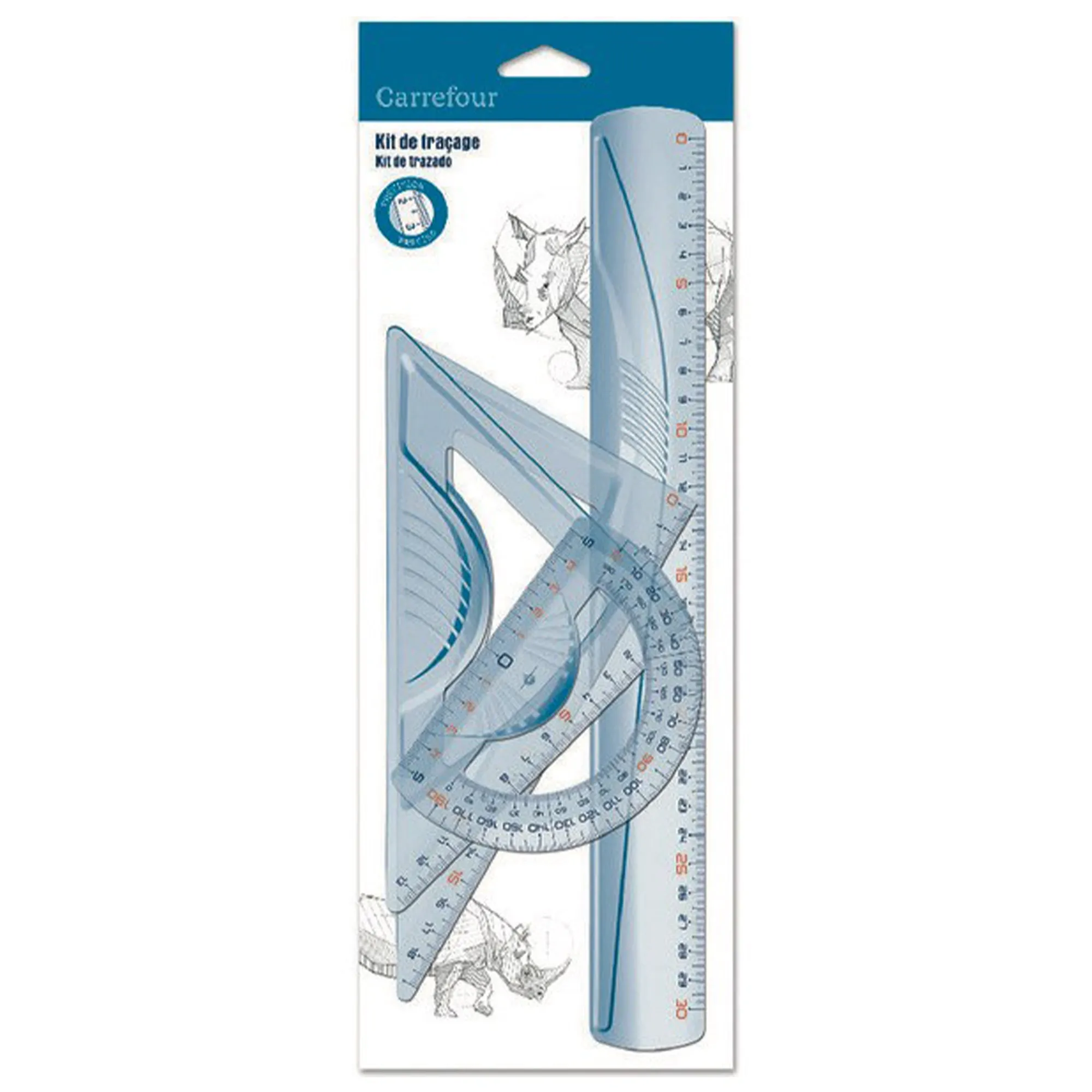 Kit de traçage plastique - 4 pièces