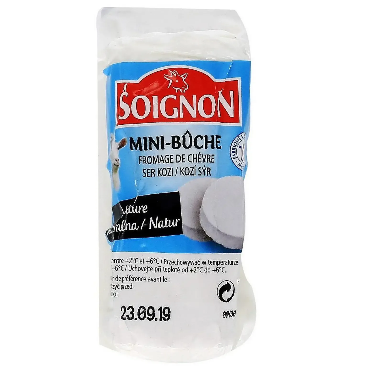 Mini bûche de chèvre nature