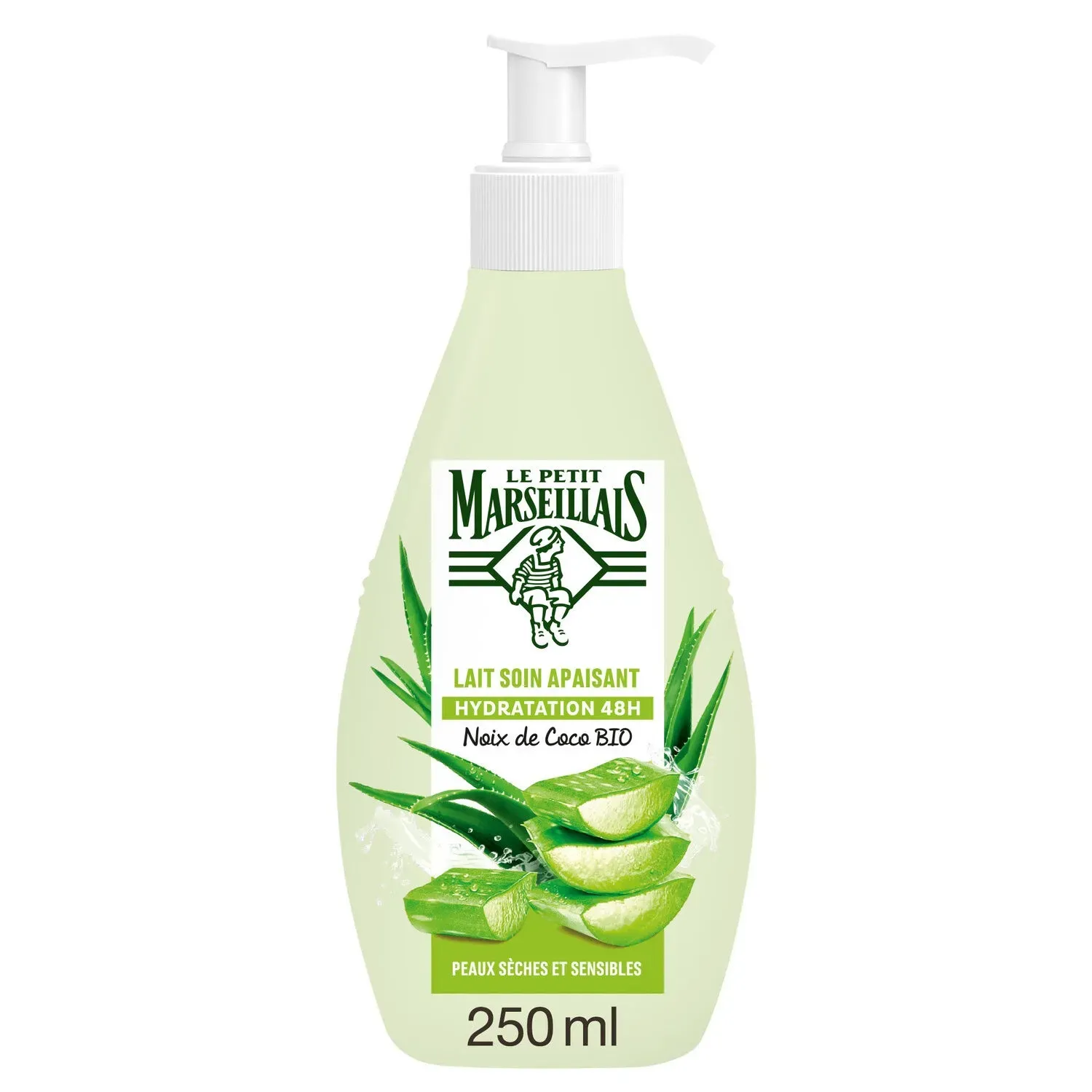 Lait Hydratant apaisant aloe vera Bio