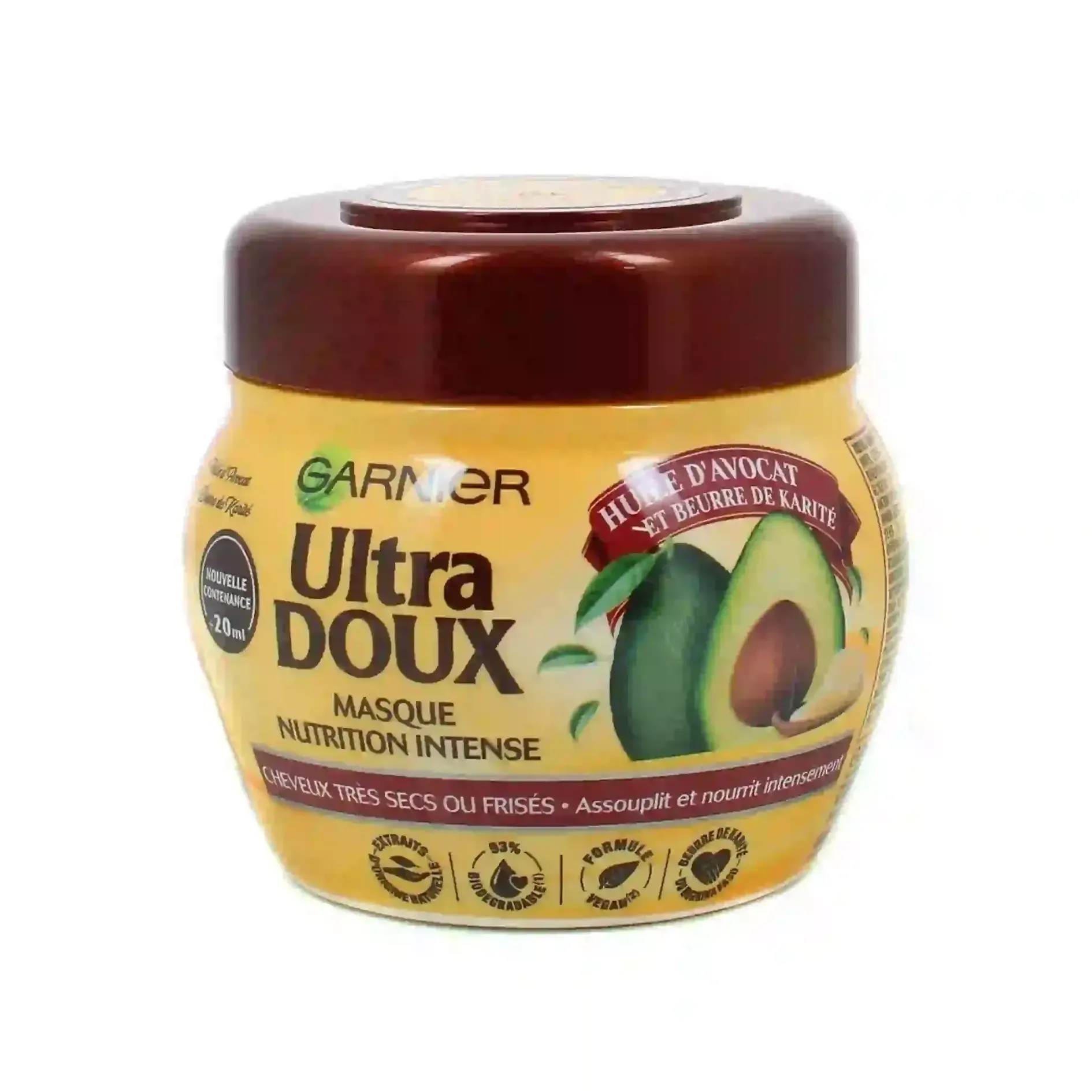 Masque nutrition intense avocat karité ulta doux