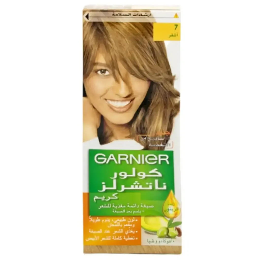 Coloration permanente 7 blond