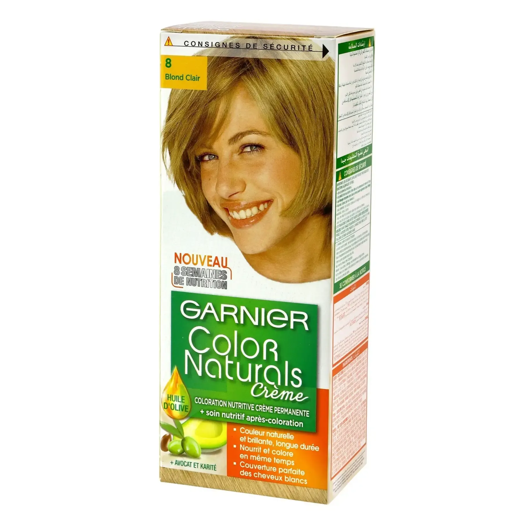 Color naturals 8 blond clair