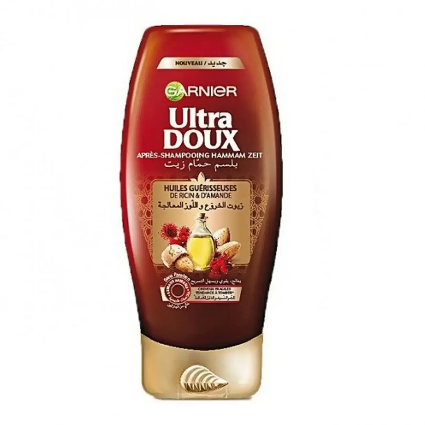 Après shampooing Huiles Guérisseuses De Ricin Et d'Amande