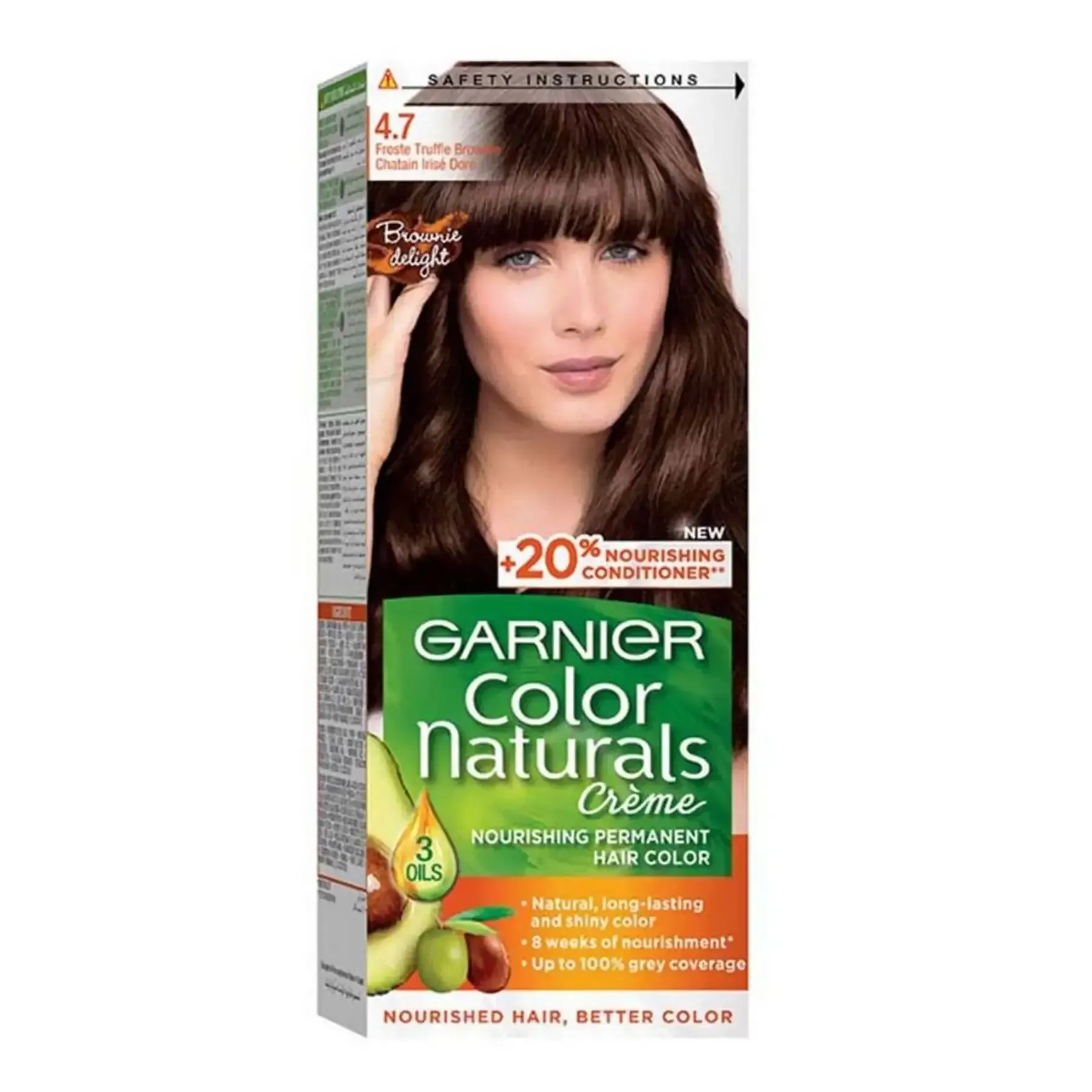 Color naturals 4,7 chatain irisé doré