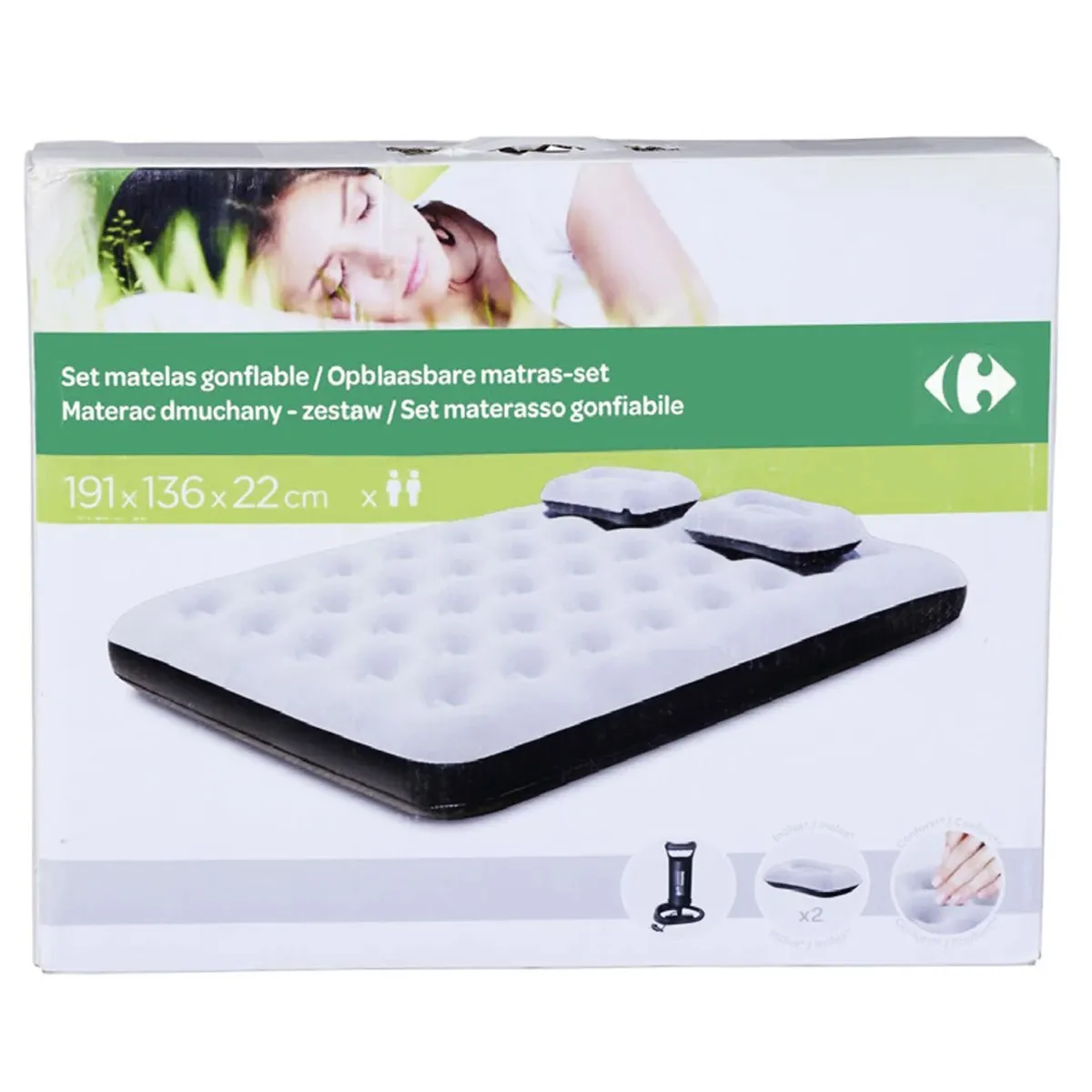 Matelas gonflable 2 places