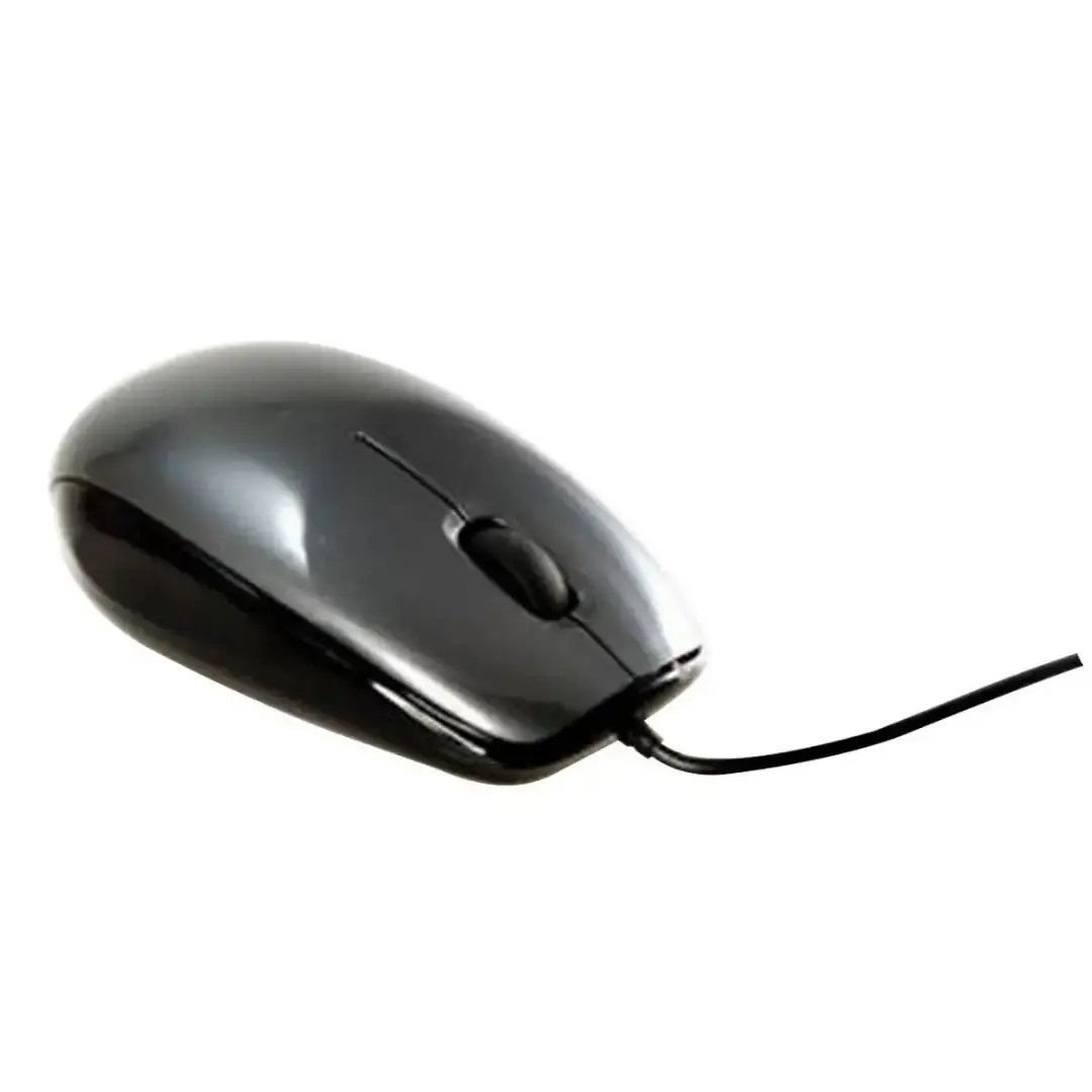 Souris filaire optique noire