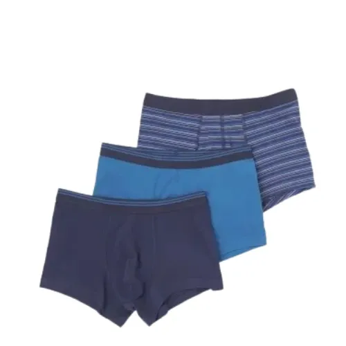 Lot de 3 Boxers Bleu