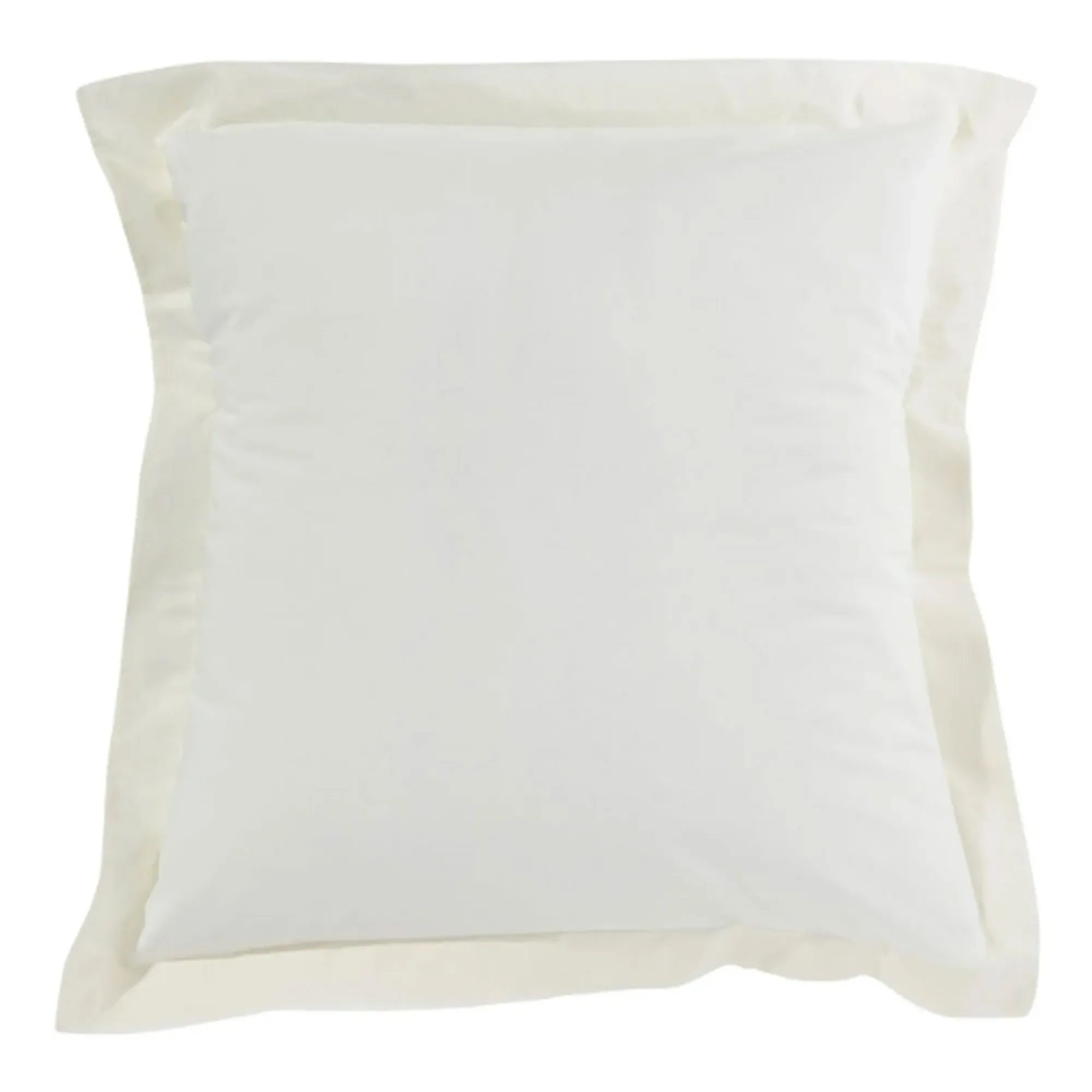 Taie d'oreiller blanc 100% coton