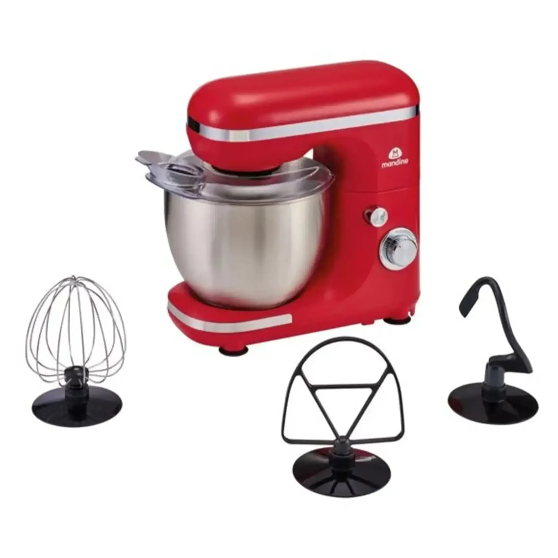 Robot pâtissier 5L Rouge