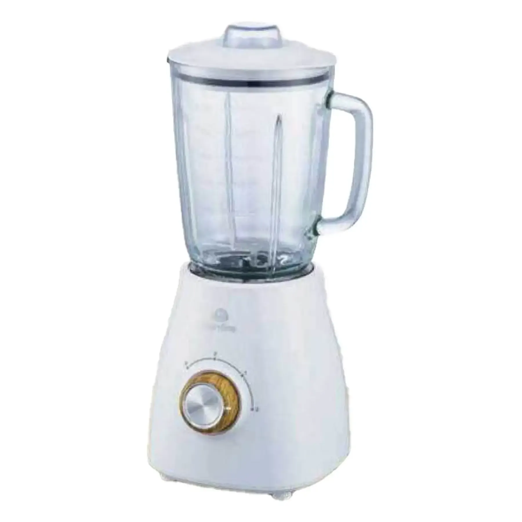 Blender 500W bol en verre 1.5L blanc
