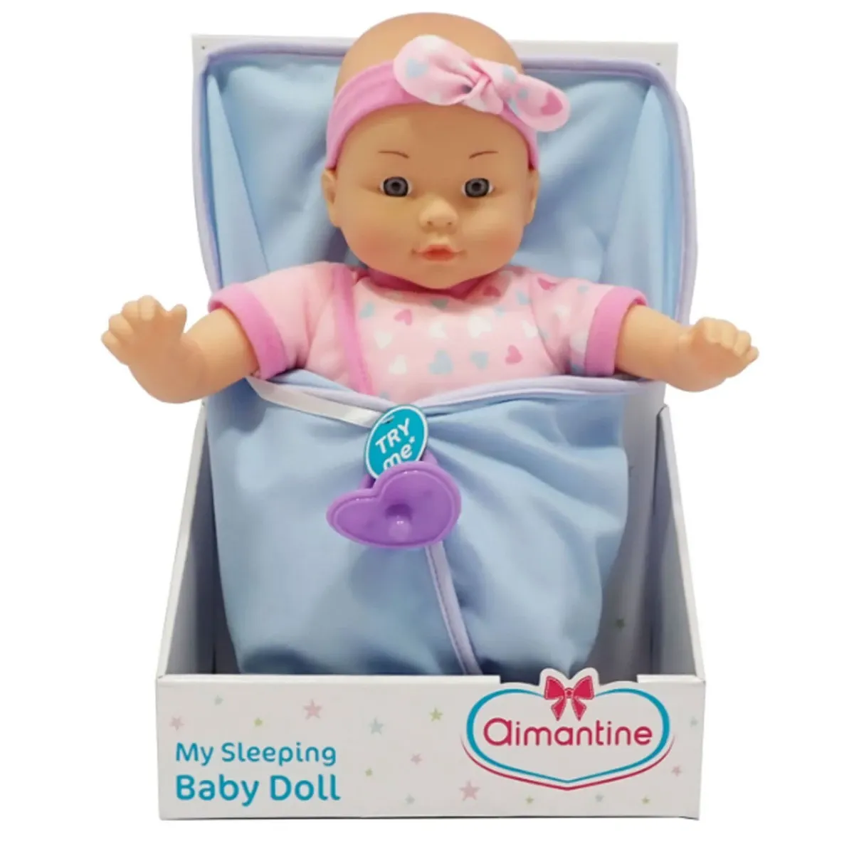 Poupée mon poupon dort 33 cm