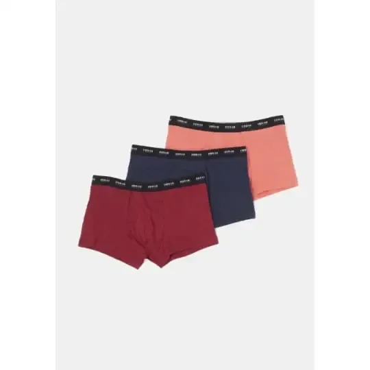 Lot de Boxers homme Wine coton Bio