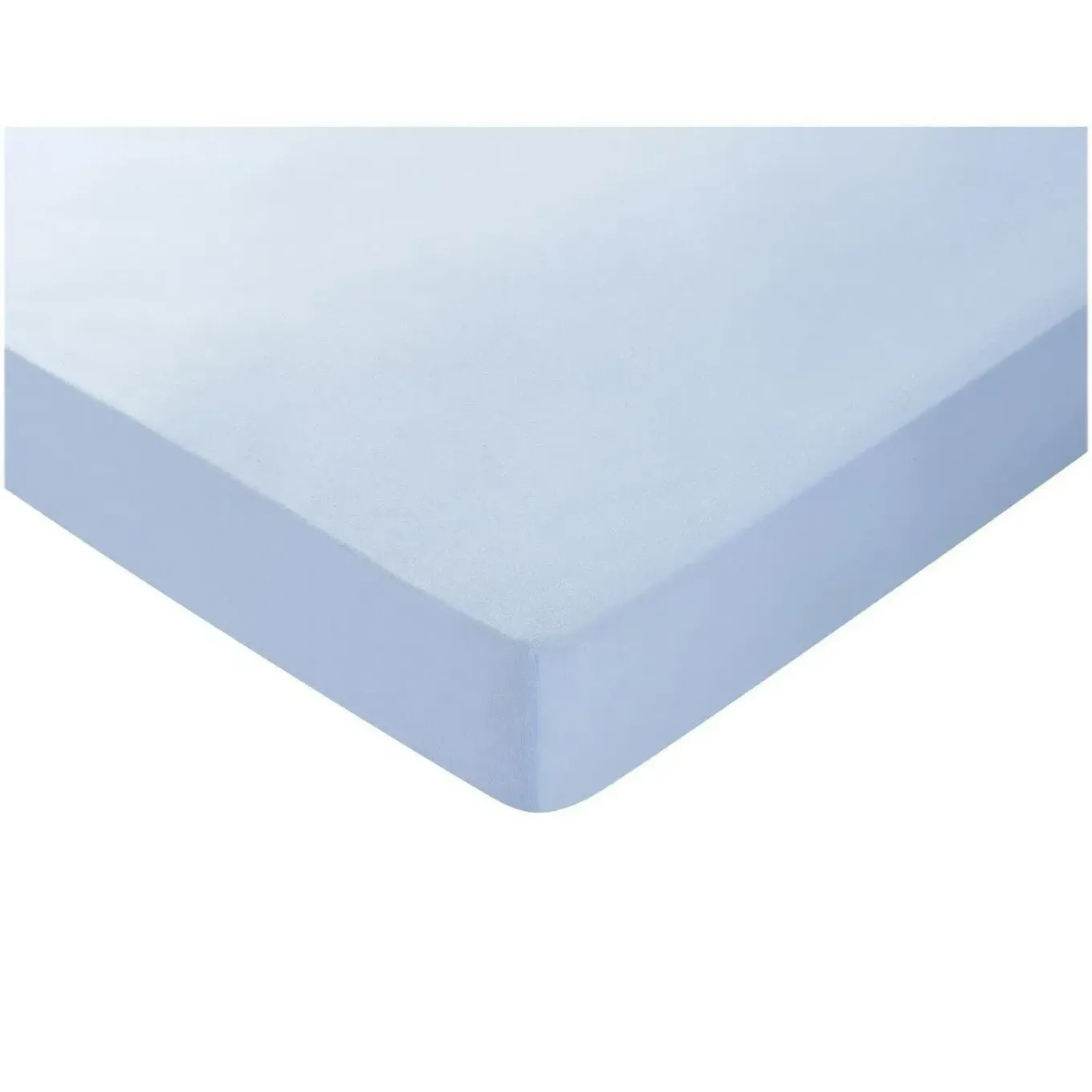 Drap Housse bleu 100% coton