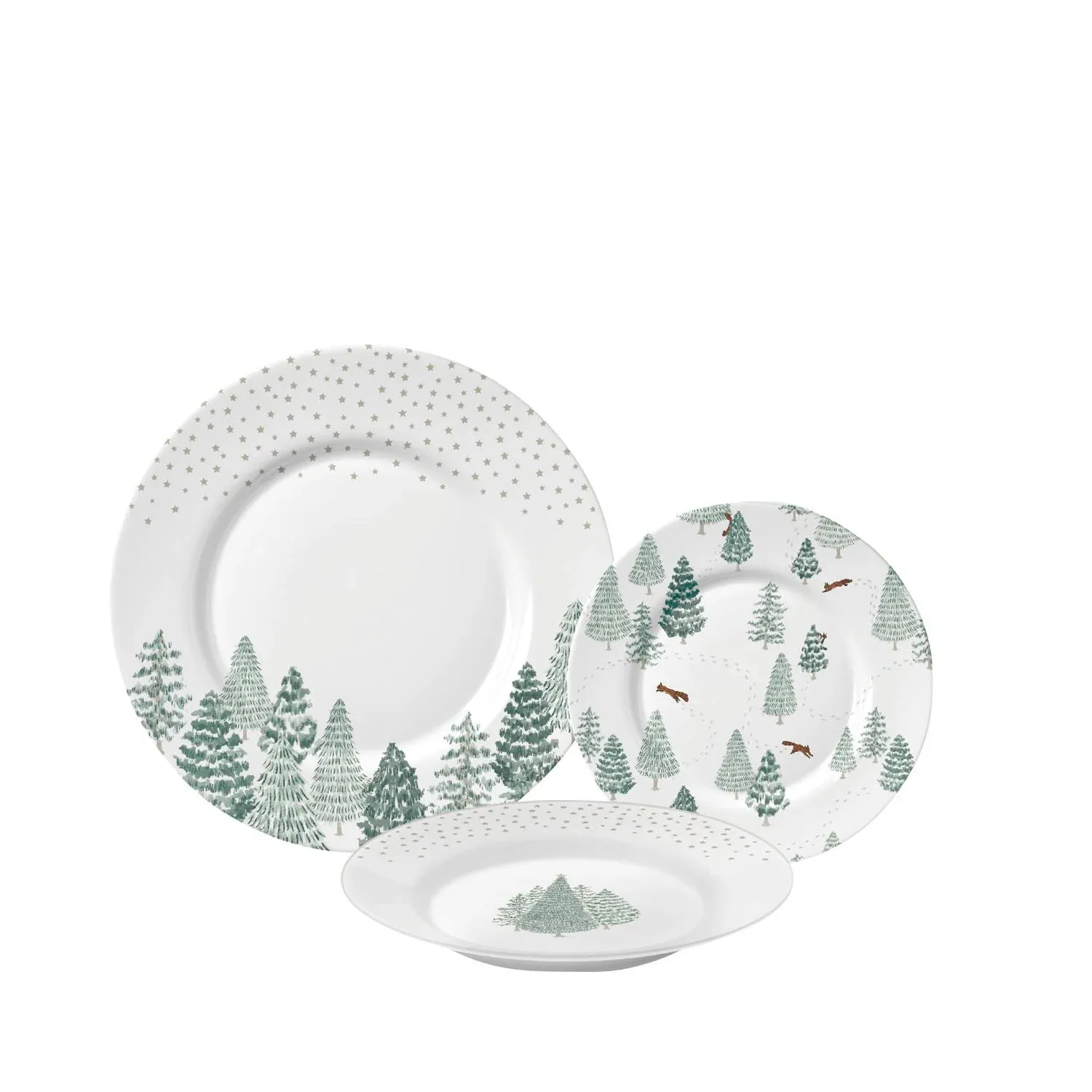 Service vaisselle 18 pièces Cosy Time