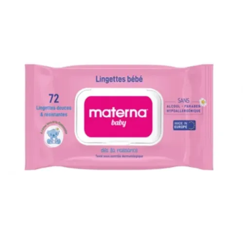 Lingettes bébé sans alcool