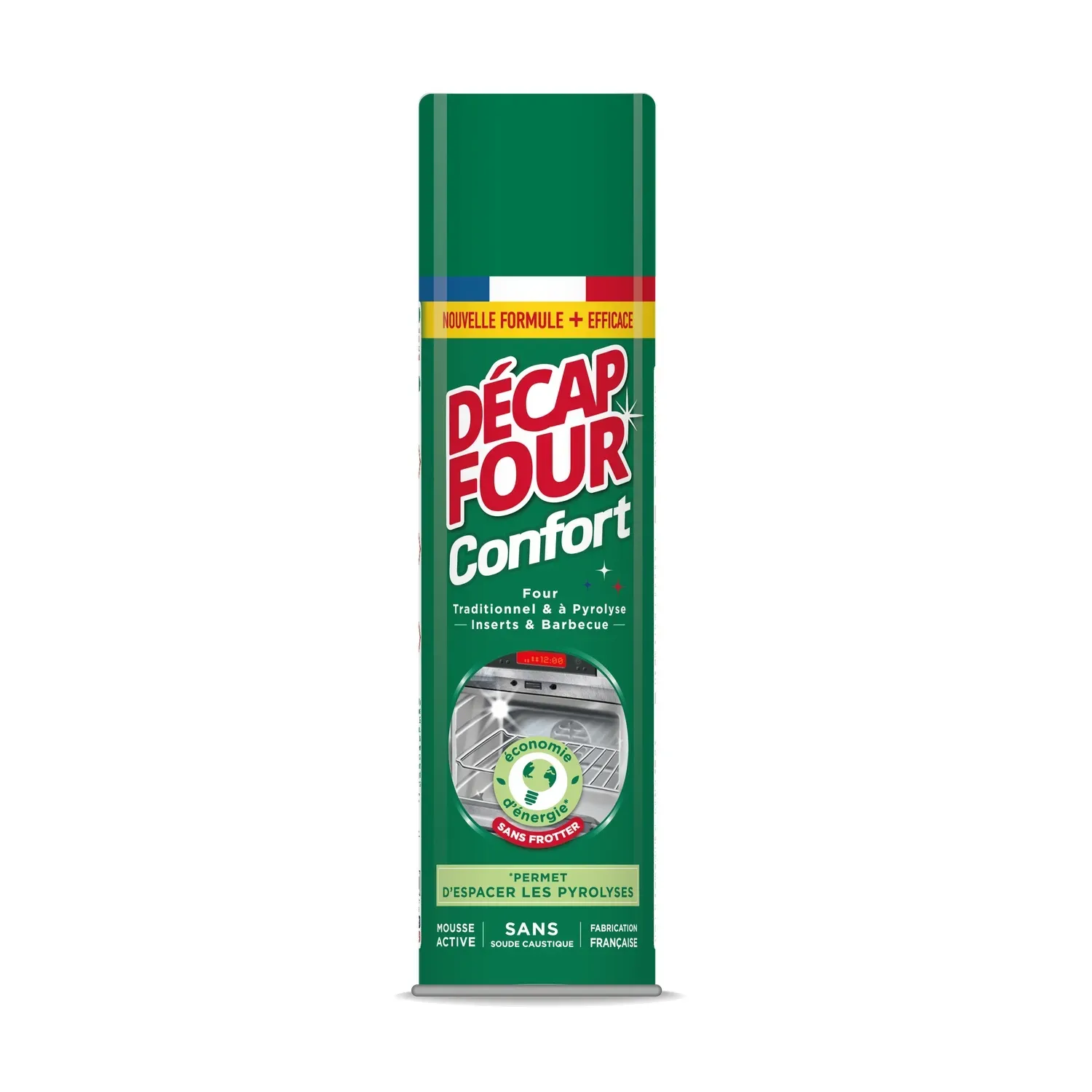 Nettoyant four graisses brûlées sans soude caustique