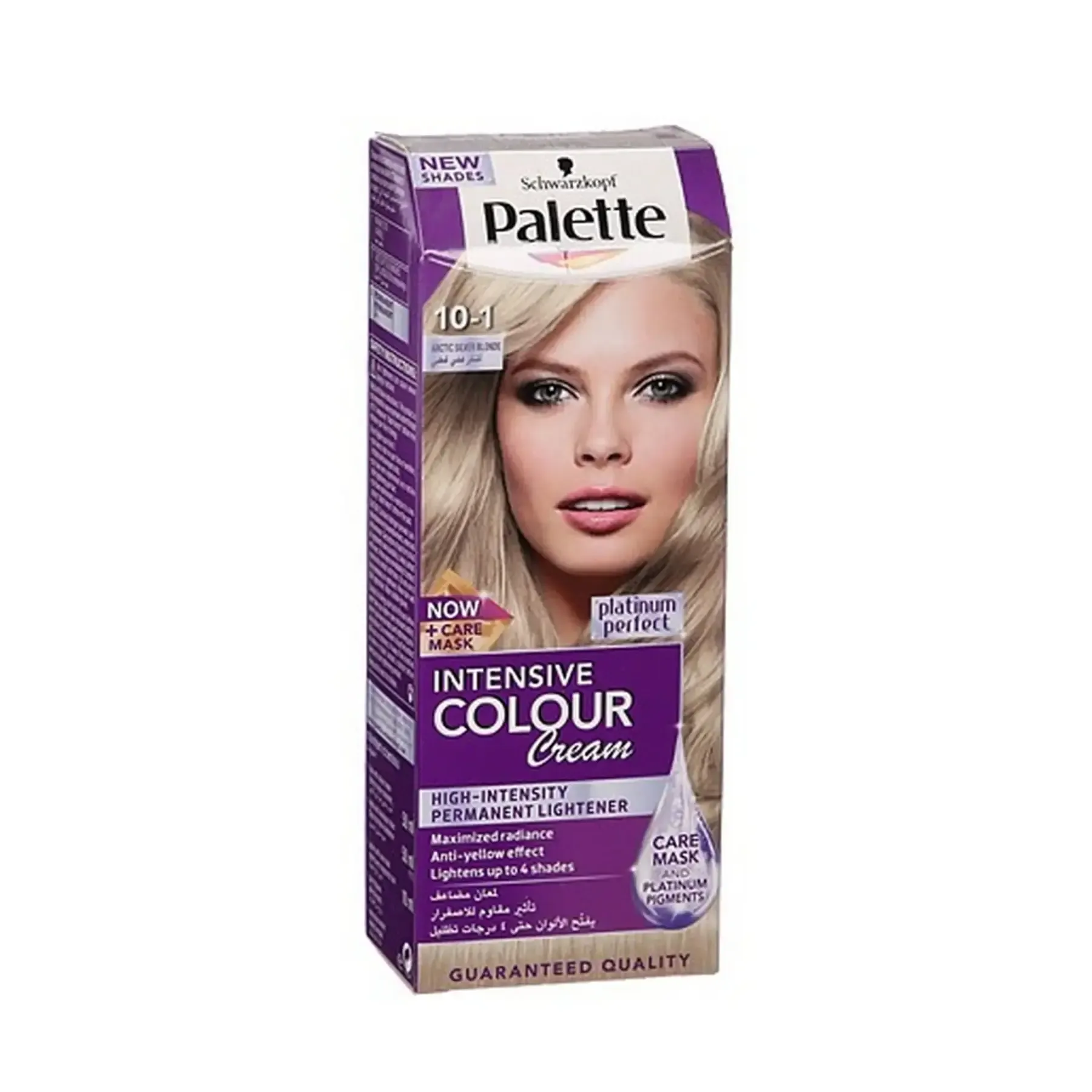 Coloration cheveux 10.1 silver blond