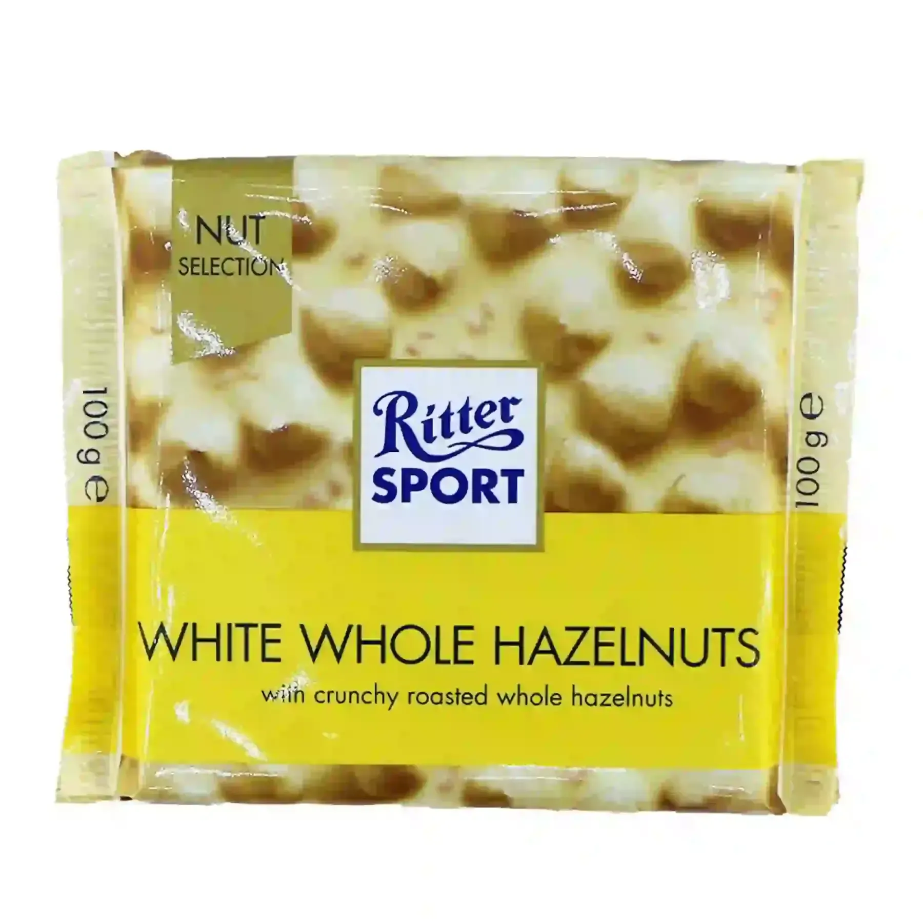 Chocolat blanc aux noisettes 