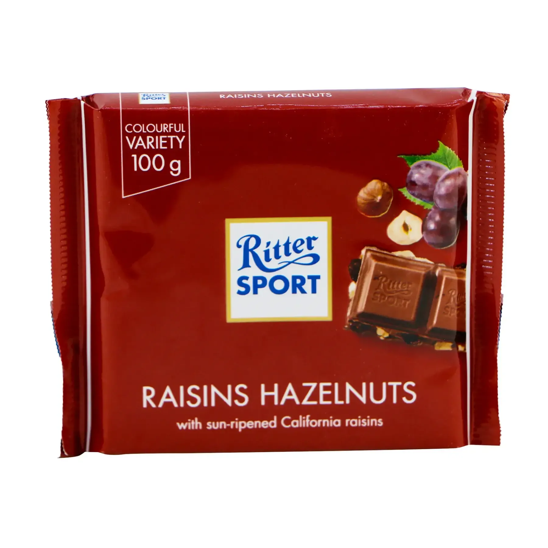 Chocolat raisin et noisettes