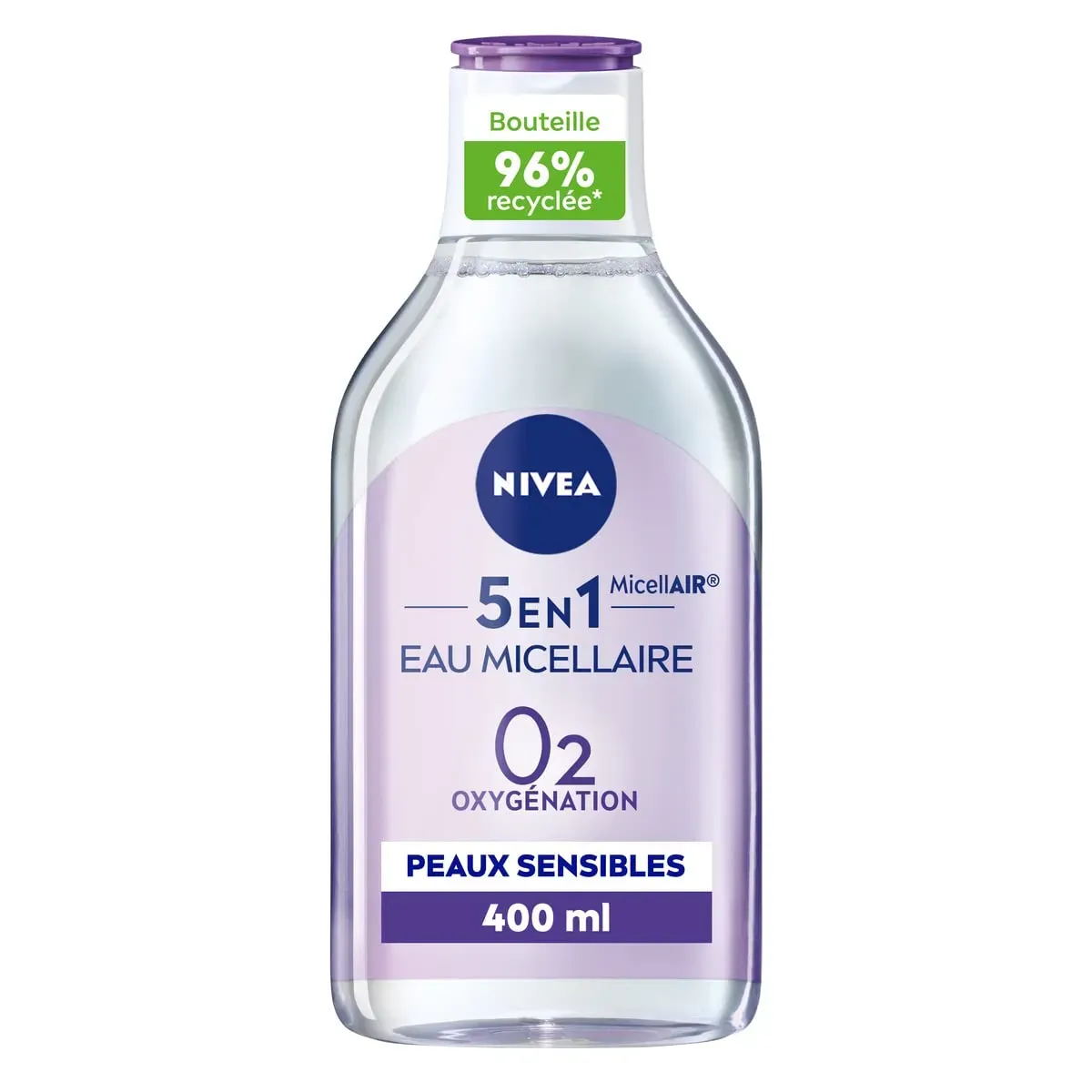 Eau micellaire 3 en 1 pour peaux sensibles