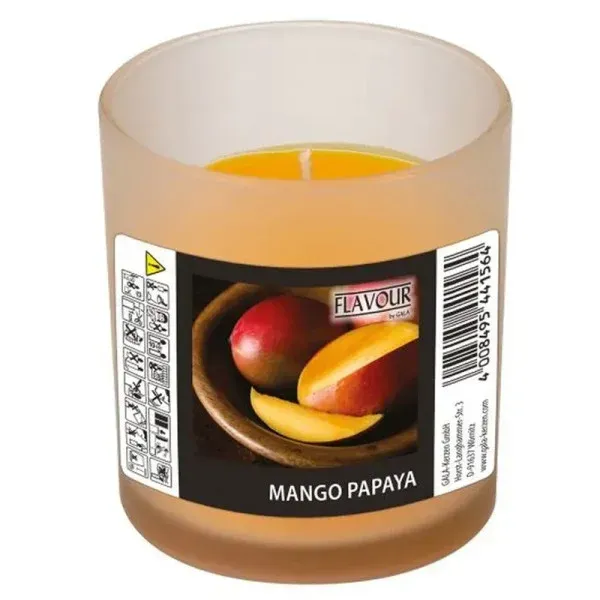 Bougie Parfumée en verre Mangue Papaye