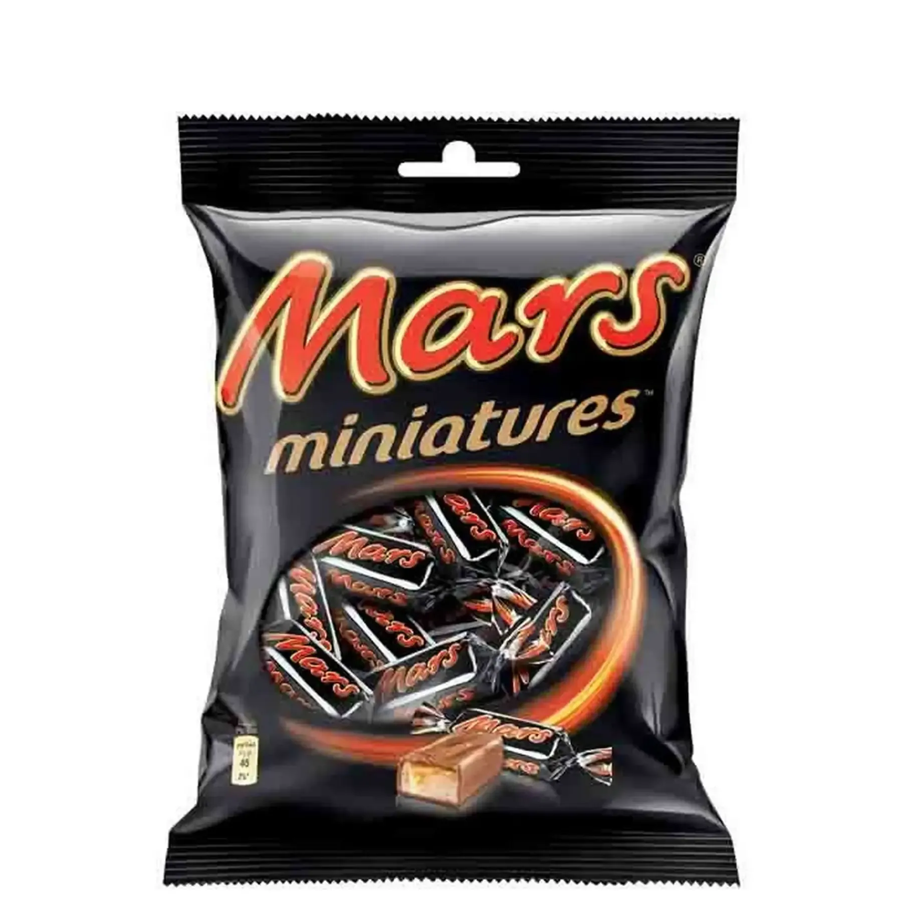 Chocolat fourrée au caramel Miniatures