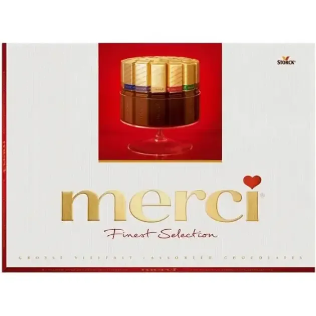 Coffret de chocolats MERCI Finest Selection 