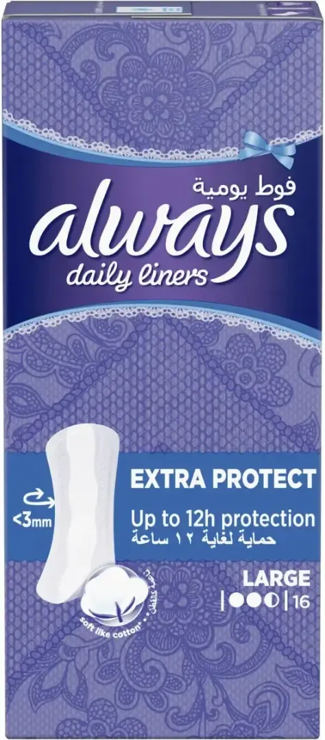 Protège-slip Daily Liners Extra Protect Long