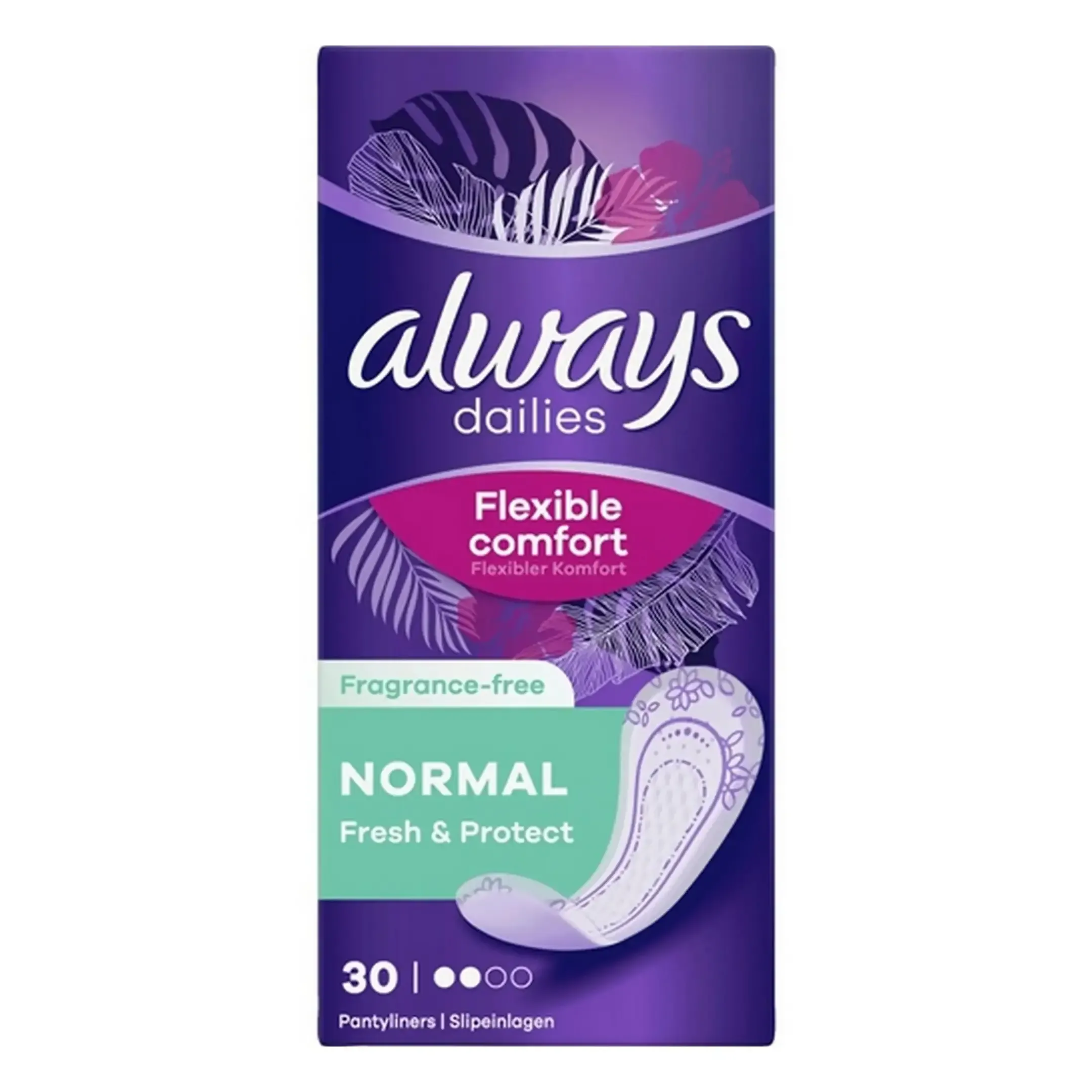 Protège slip normale 3 en 1