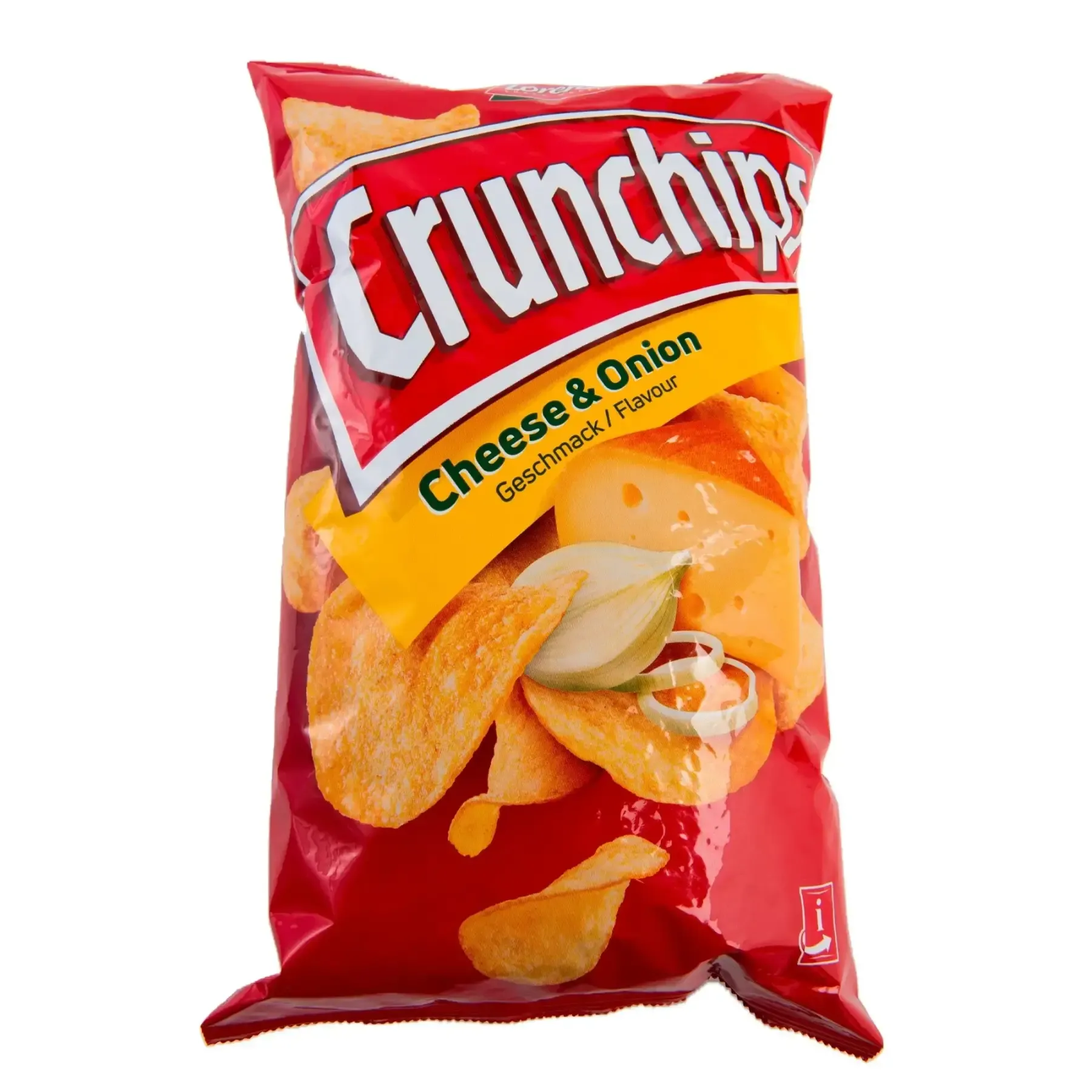 Chips de pomme de terre fromage et oignons